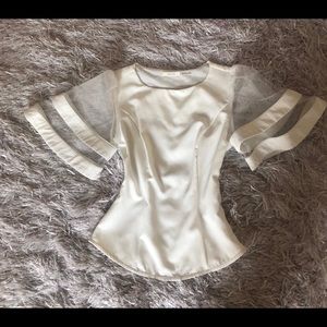 White Boutique Blouse small